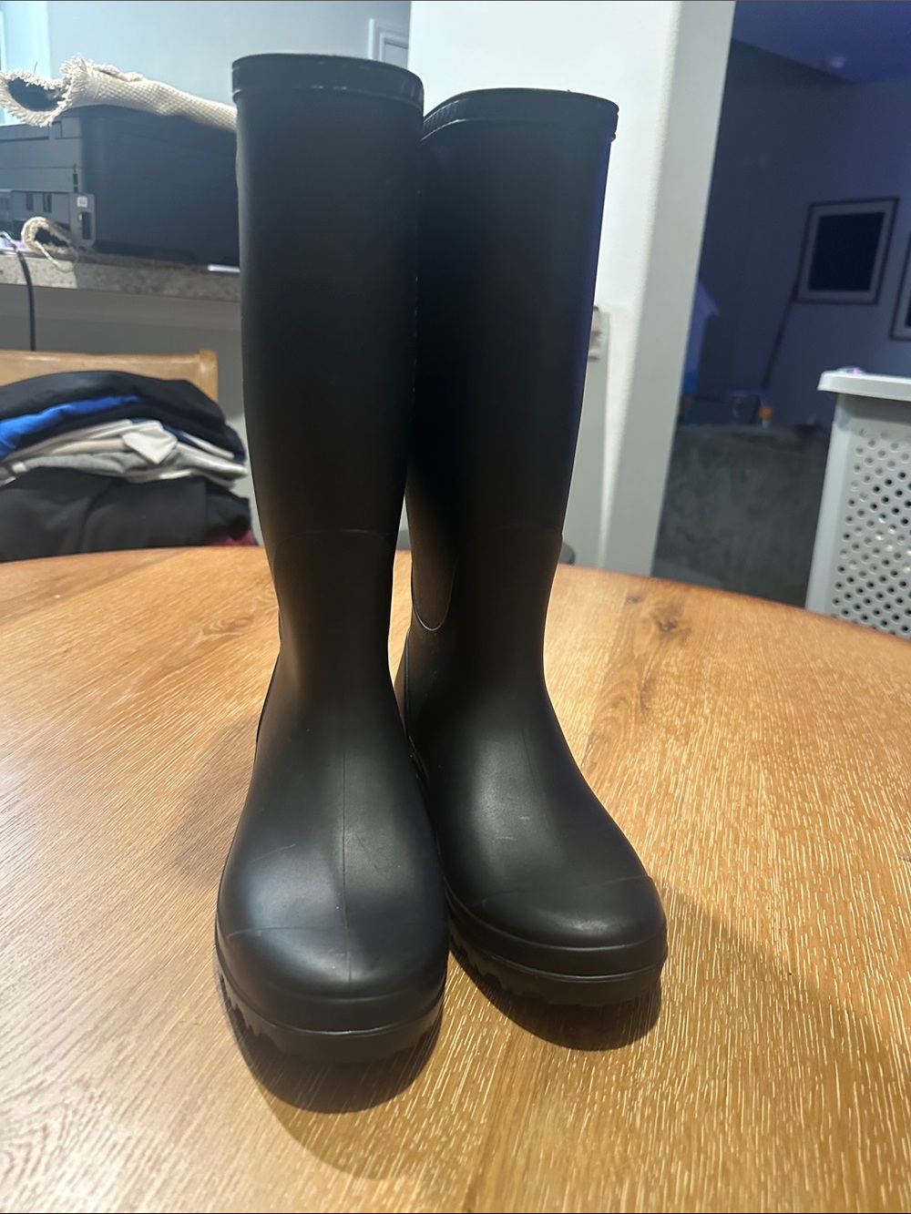 UGG Black Rain Boots